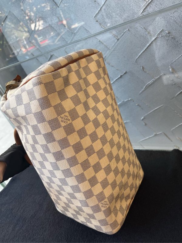 LV speedy 30 White Checkerboard - Image 4